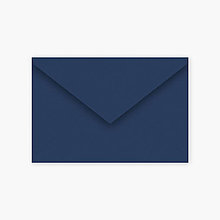 Papiernictvo - Svadobná obálka C6 kráľovská modrá - 16397889_