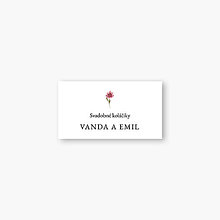 Úložné priestory & Organizácia - Svadobné nálepky na výslužky Vanda - 16398199_