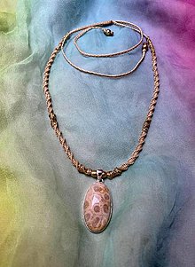 Iné šperky - Prírodný Koral v striebre 925 - 16400285_