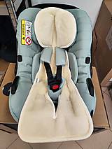 Detský textil - Vlnienka univerzálna podložka 3 v 1  do autosedačky 0/13kg a kočíku  100% Merino proti poteniu a prechladnutiu na mieru - 16399668_