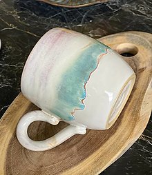 Nádoby - Big mug - Pastelová zmrzlina (400 ml) - 16402017_