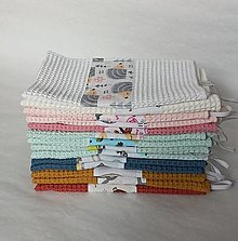 Úžitkový textil - Detský uteráčik (Biela) - 16400889_