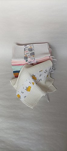 Úžitkový textil - Detský uteráčik (Smotanová) - 16400893_