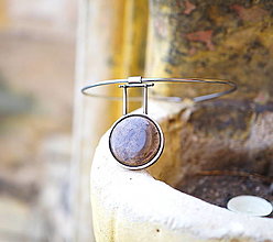 Náhrdelníky - Dámský Nerezový náhrdelník......" Brown " - 16401403_