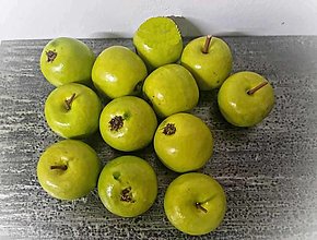 Iný materiál - Jablko zelené - dekorácia - 16399954_