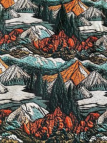 Textil - Teplákovina hory - 16401259_