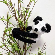 Hračky - Panda s magnetkami - 16407600_