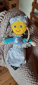Hračky - "Handrová" krojovaná bábika Anička - 16407237_