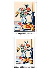 Grafika - Print Art| Zátišie vázy a ovocie - 16407898_