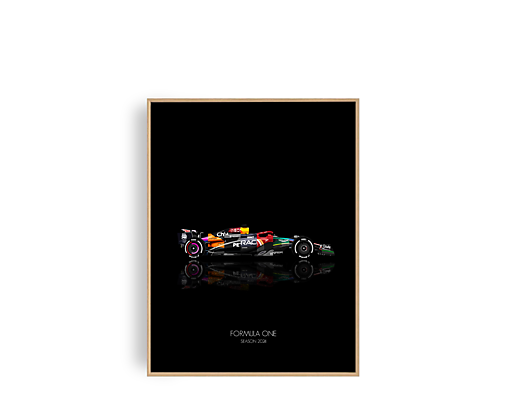 F1 2024 Mix | Limitovaná edice (černé pozadí)