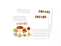 Papier - Obálka "autumn forest" - 16408598_