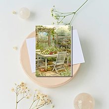 Papier - Pohľadnica s posolstvom " plody záhrady" - 16408506_