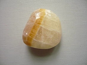Minerály - Troml. – kalcit žlutý 29 mm, č.23f - 16407119_