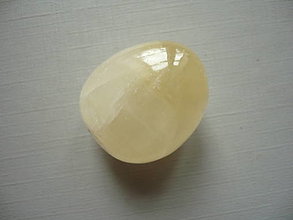 Minerály - Troml. – kalcit žlutý 27 mm, č.32f - 16407175_