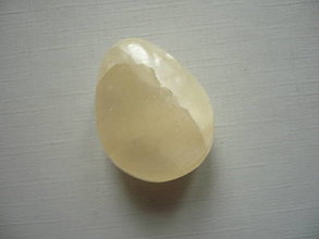 Minerály - Troml. – kalcit žlutý 29 mm, č.34f - 16407185_