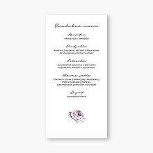 Papiernictvo - Svadobné menu Janka - 16406711_