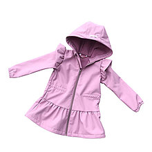 Detské oblečenie - Detská softshell bunda - Lily PINK NEW - 16410301_