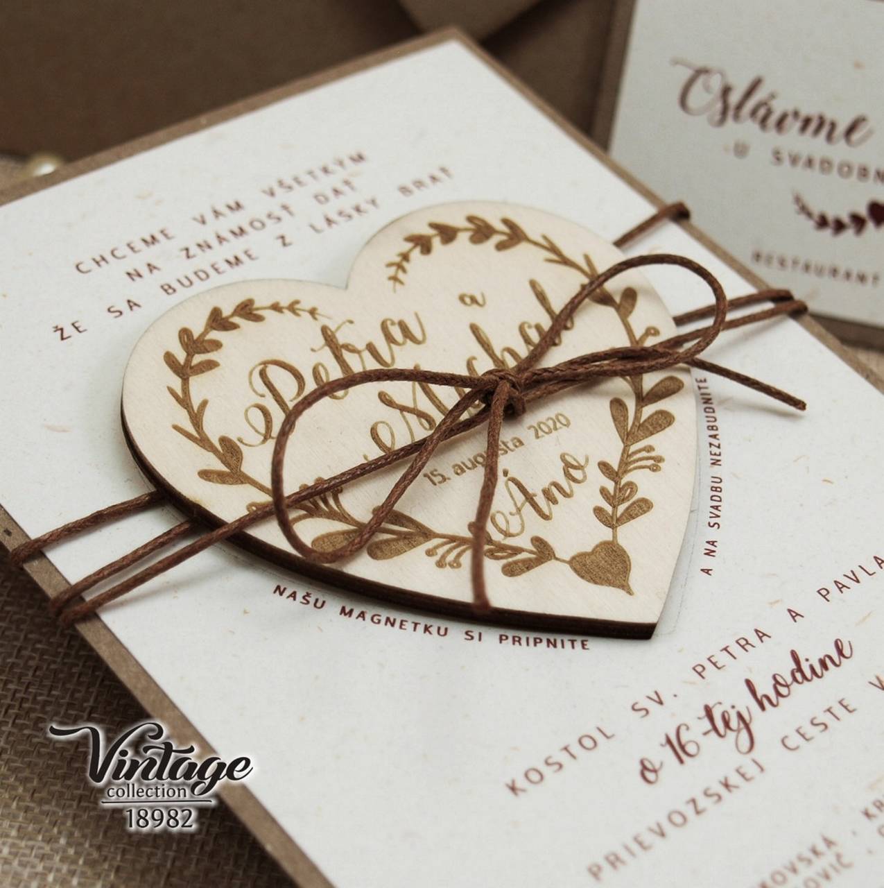 Magnetkové svadobné oznámenia 18982