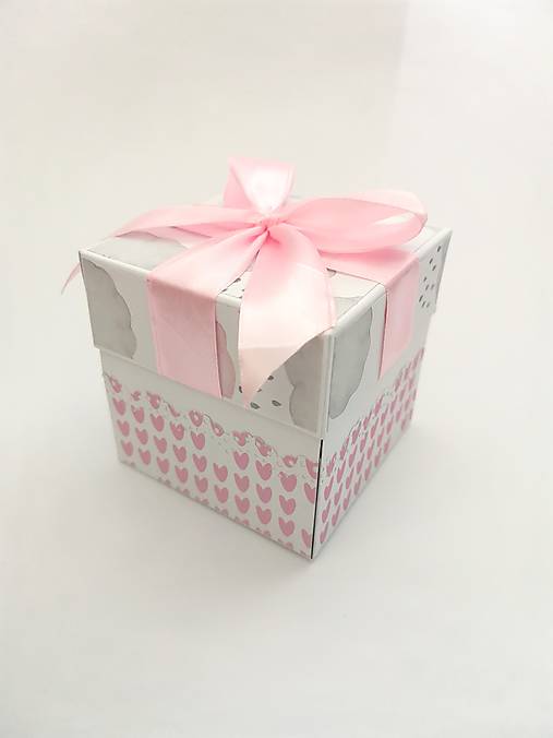 Papiernictvo - Exploding box ku krstu - 16412754_