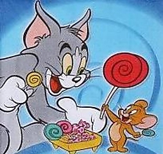 Papier - Servítka Tom a Jerry 4ks (S350) - 16414042_