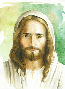 Obrazy - Kristus, autorský print - 16414594_