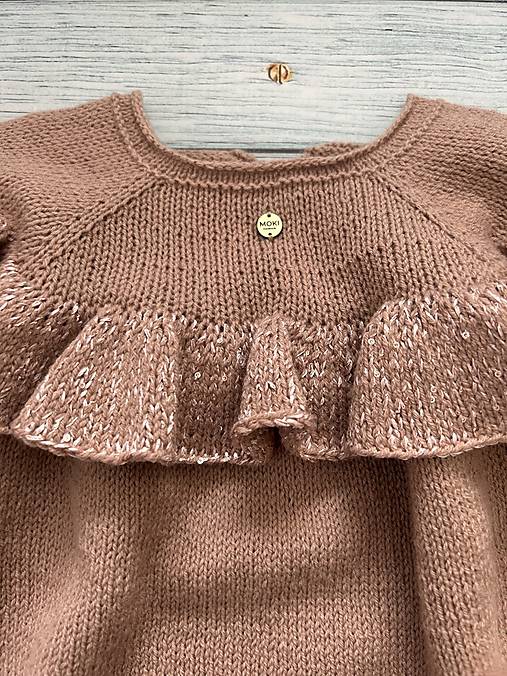 Detské oblečenie - merino slávnostné body - 16412773_