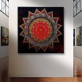 Obrazy - Mandala RINA obraz 70×70 cm - 16417466_