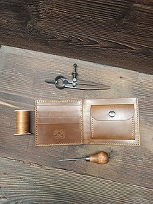 Peňaženky - Pánska peňaženka z talianskej kože - 16415126_