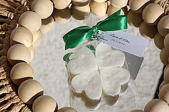 Darčeky pre svadobčanov - Levanduľové  vosky do aromalampy Štvorlístok pre šťastie - 16417882_