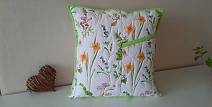 Úžitkový textil - Lúčne kvety - 16419334_