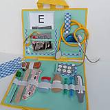 Hračky - Lekársky kufrík v plnej výbave - modro/žltý - 16420577_