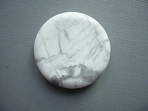 Minerály - Placka - magnezit 35 mm, č.191w - 16418582_