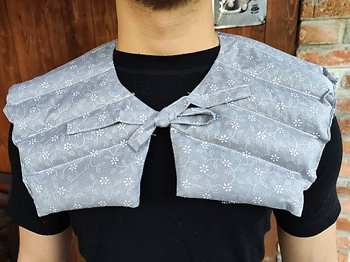 Úžitkový textil - Ohrievací GOLIER  na BOLESŤ Šije/ Ramená/ Plecia /CHRBTICA/ zamrznuté rameno/ bolestivé PLECE/ svalstvo/ kĺby - 16424224_