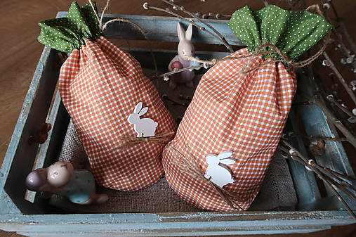 Úžitkový textil - Veľkonočné vrecúško - 16421638_