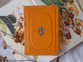 Knihy - Ručne viazaný kožený diár - 16421591_