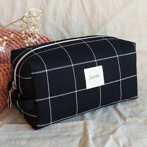 Taštičky - Kozmetická taštička CESTOVATEĽKA - 16422754_