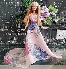 Hračky - Princeznovské šaty pre Barbie - 16424953_