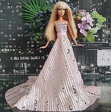 Hračky - Princeznovské šaty pre Barbie - 16424985_