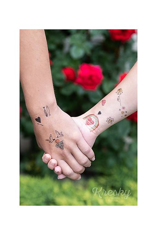 Dočasné tetovačky - Láskavé