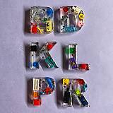 Kľúčenky - Kľúčenka písmeno “LEGO” - 16427807_