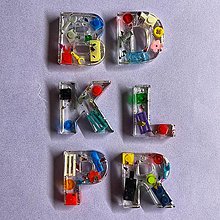 Kľúčenky - Kľúčenka písmeno “LEGO” - 16427807_