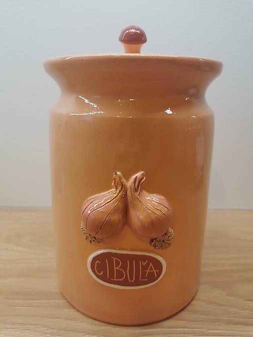 Nádoby - Dóza na plody - cibuľa - 16429338_
