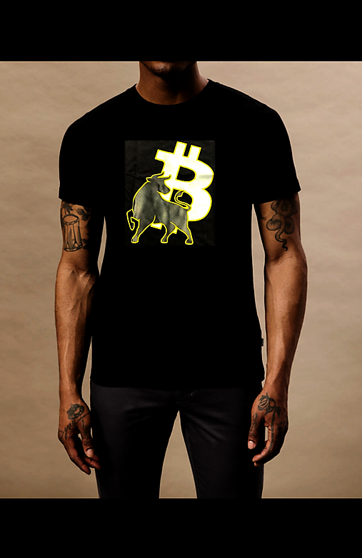 Tričko Bitcoin bull