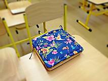 Úžitkový textil - Detský podsedák na školskú stoličku - nové vzory - 16428425_