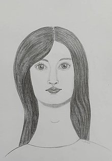 Kresby - Portrét ženy - 16428889_
