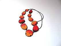 Náhrdelníky - ,,Pomarančový náhrdelník,, - 16431568_