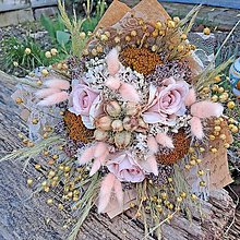 Dekorácie - Kytička so sušených kvetov č. 279 - 16433978_