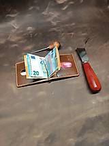 Peňaženky - Dolárovka z talianskej kože - 16434047_