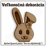  - Veľkonočná dekorácia - ZAJAC - vzor H - 16432432_