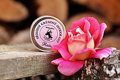 Telová kozmetika - Přírodní krémový deodorant Růže - 16434281_